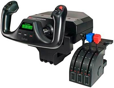 EAN 0021165106994 - Saitek Pro Flight Yoke System Negro Simulador de Vuelo imagen 1