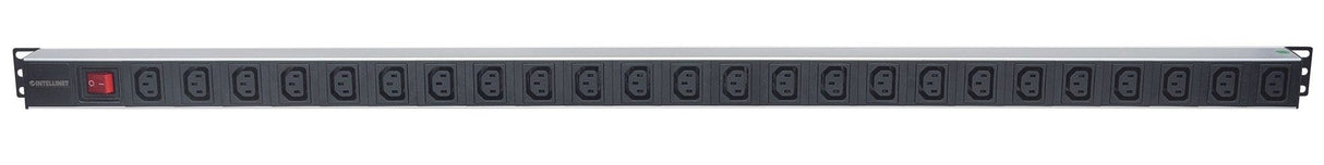 EAN 0766623163651 - Intellinet 163651 unidad de distribución de energía (PDU) 8 salidas AC 1U Negro, Plata imagen 3