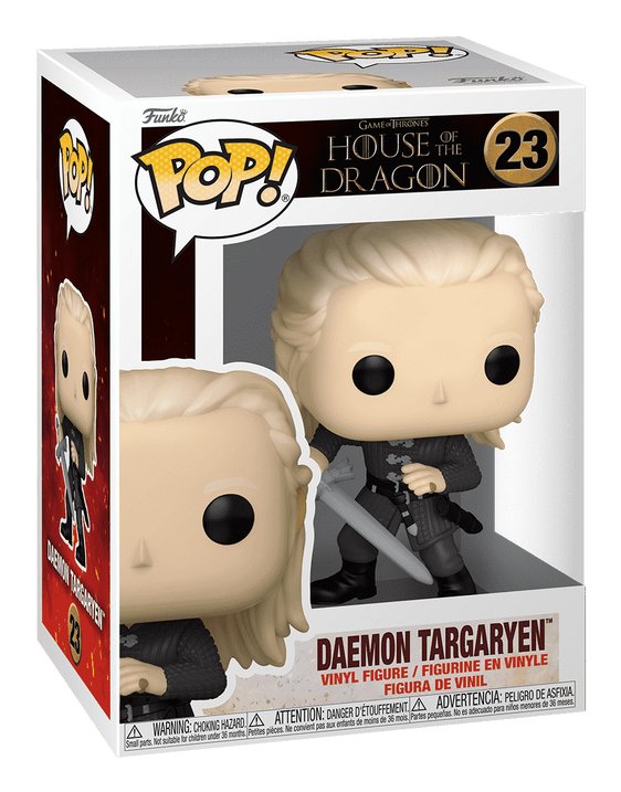 Funko Pop La Casa Del Dragón Daemon Targaryen