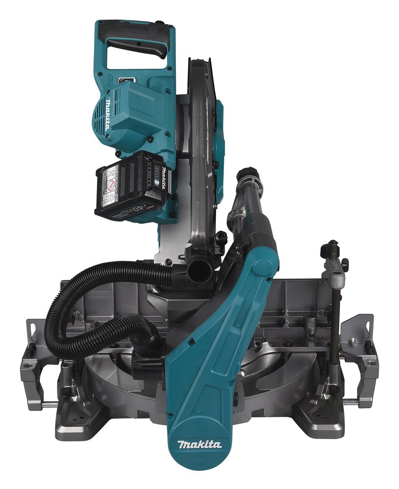 Tronzadora E Ingletadora Inalámbrica Makita Ls003gz01, 40 Voltios + Adaptador De Radio Azul, Bluetooth, Sin Batería Ni Cargador Ls003gz01