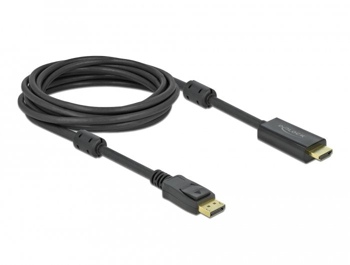 Delock Cable Activo Displayport 1.2 -> Hdmi 4k 60 Hz 5 M
