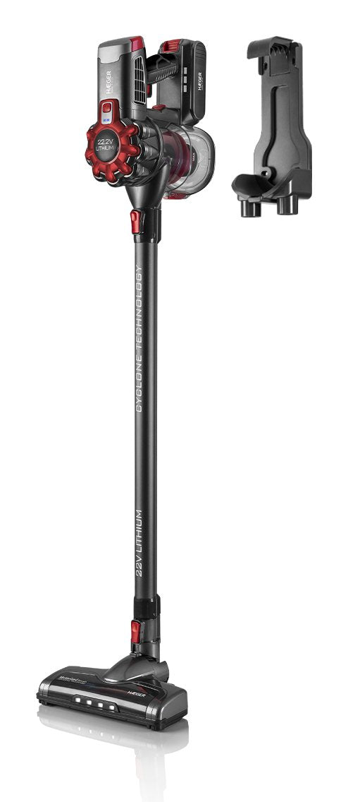 Aspiradora Haeger Jupiter Ii De Mano Negro Sin Bolsa