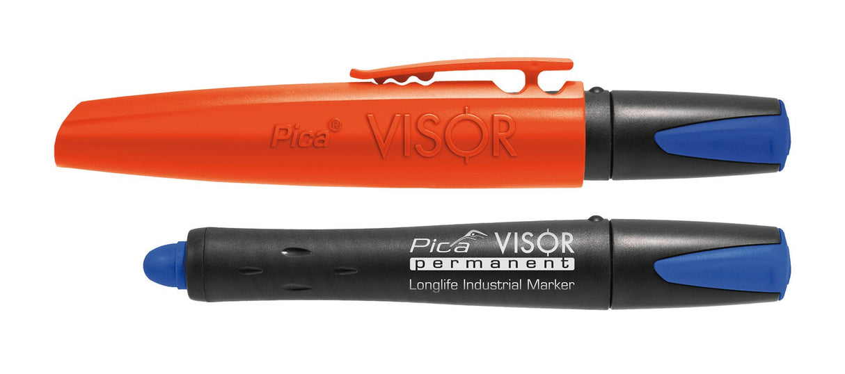 Pica Visor Permanent Marker Blue