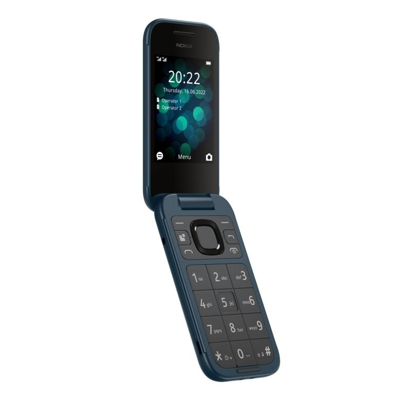 EAN 6438409077509 - Nokia 2660 Flip 7,11 cm (2.8") 123 g Azul Característica del teléfono imagen 5