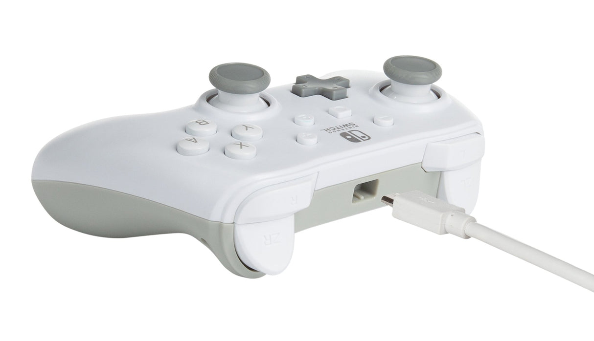 EAN 0617885024054 - PowerA 1517033-01 mando y volante Gris, Blanco USB Gamepad Analógico Nintendo Switch imagen 5