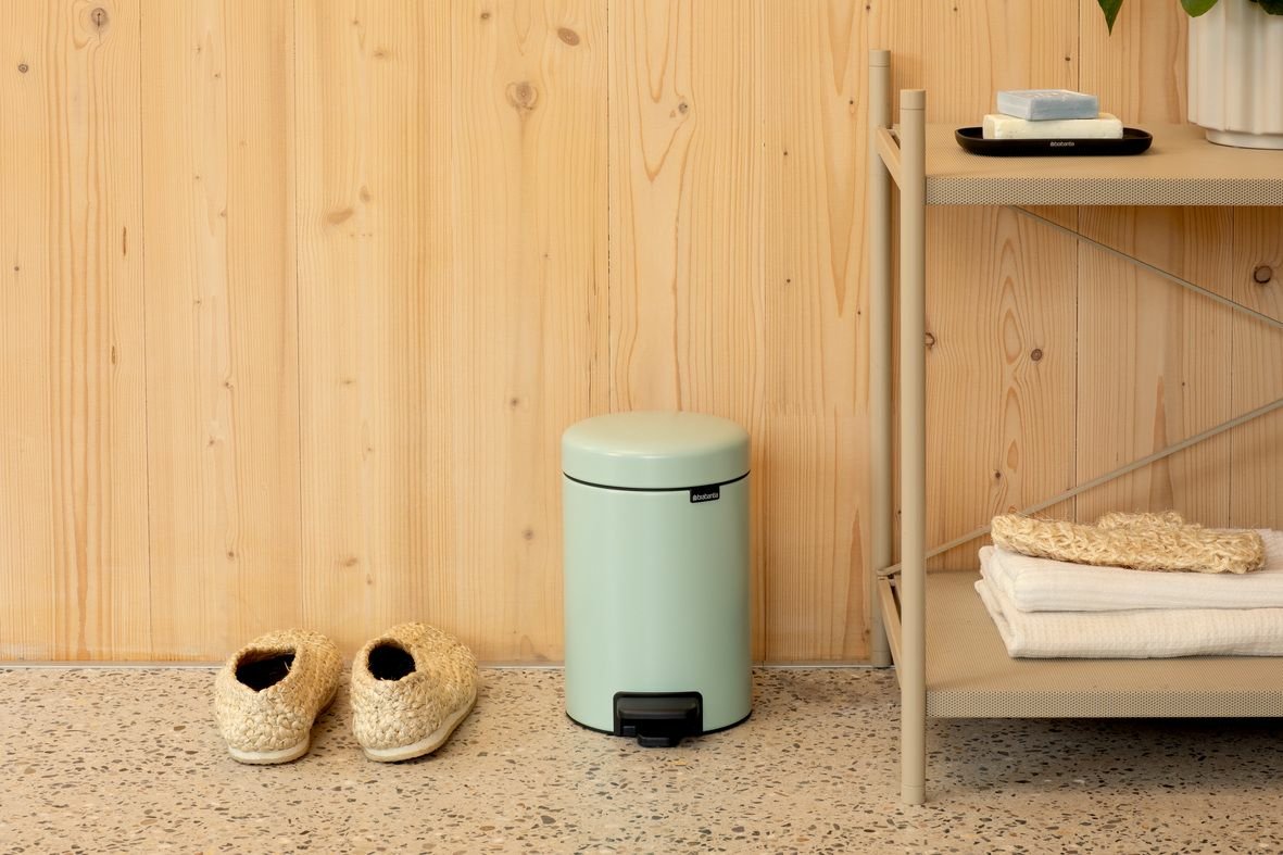EAN 8710755233883 - Brabantia 233883 papelera 5 L Alrededor Acero Verde imagen 3
