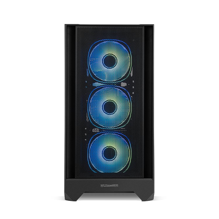 EAN 8436587974885 - NOX Hummer PLASMA Midi Tower Negro imagen 4