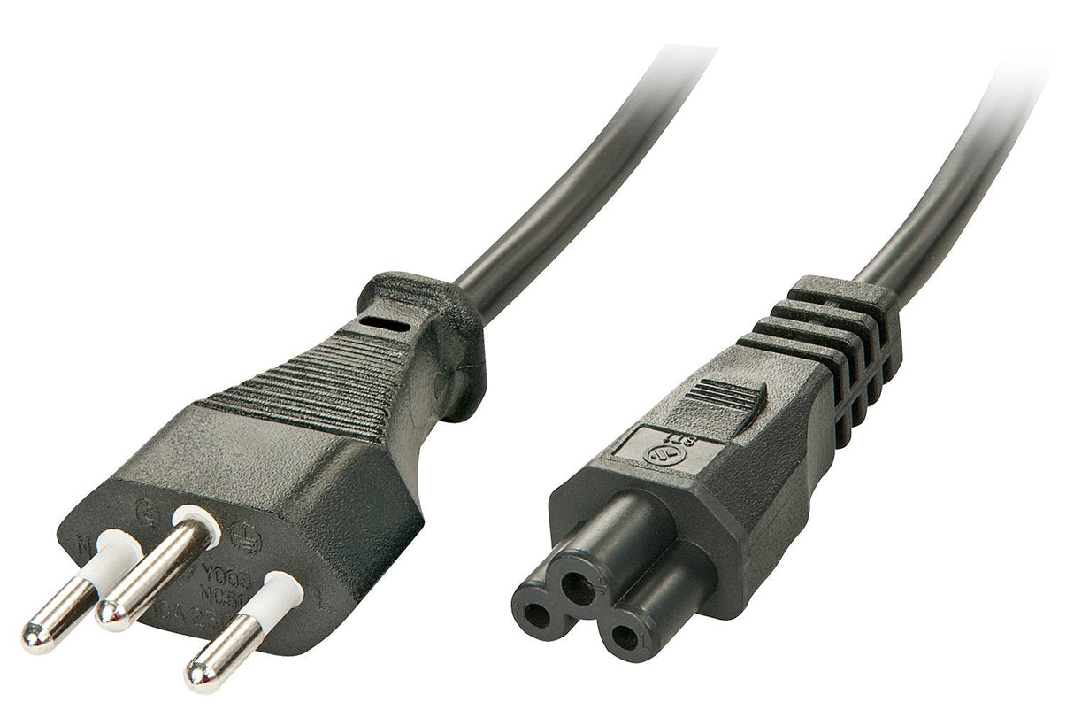 Cable De Alimentación Lindy Iec Suiza 320-C5f 2m
