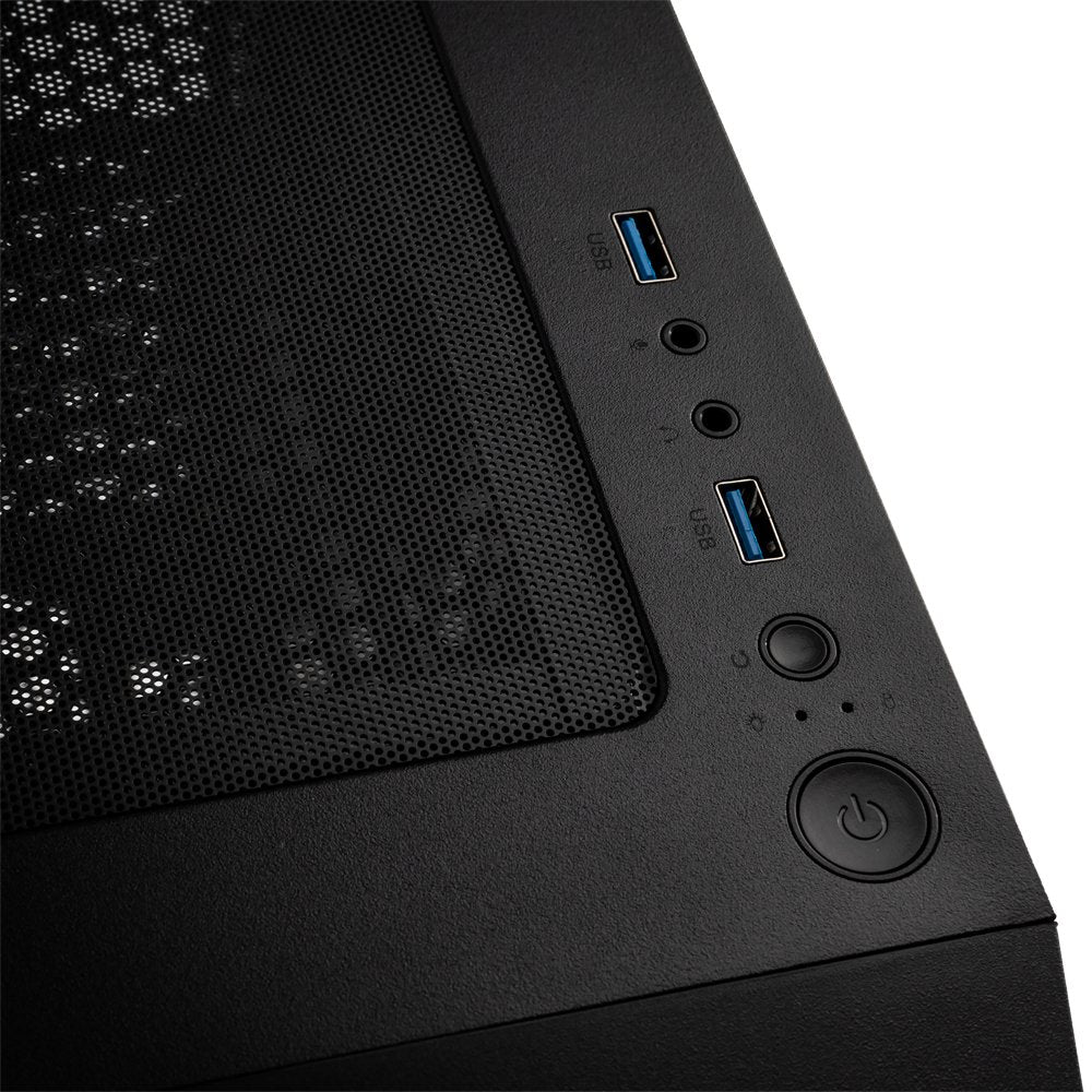 Caja Semitorre Atx Nova Mesh Se Negro Bitfenix Int:2x3.5,2+1x2.5/ 2xusb3.0/Audio In/Out/ 1 Ventilador Preinstalado