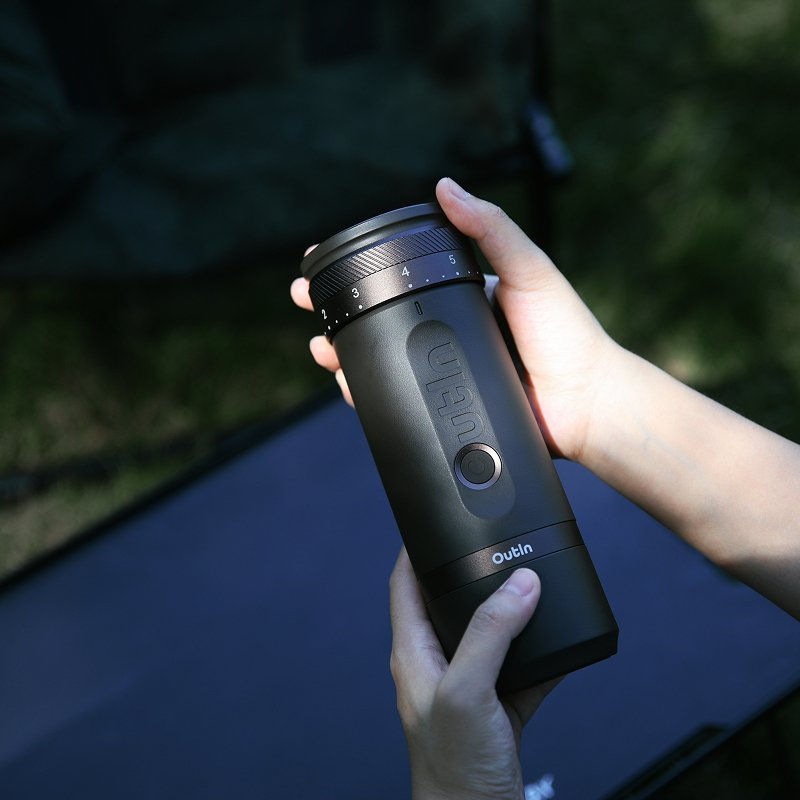 Outin Fino - Tundra Brown - Portable Coffee Grinder