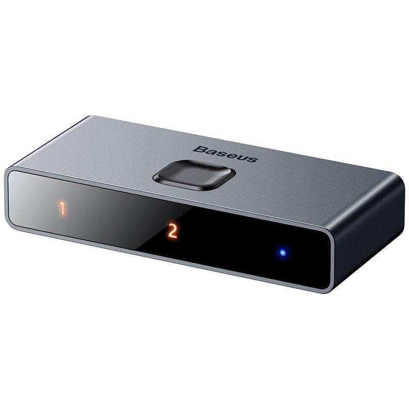 EAN 6953156219700 - Baseus Matrix HDMI 4K HD Splitter Divisor de señal para cable coaxial Gris imagen 3