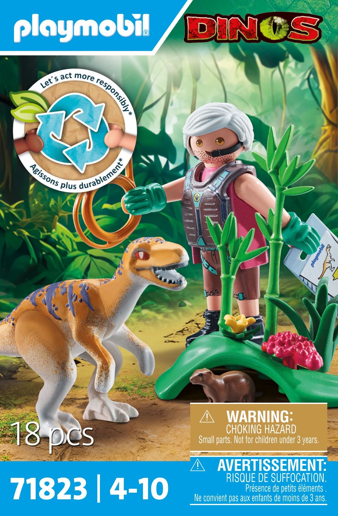 EAN 4008789718235 - Playmobil Dinos 71823 figura de juguete para niños imagen 2