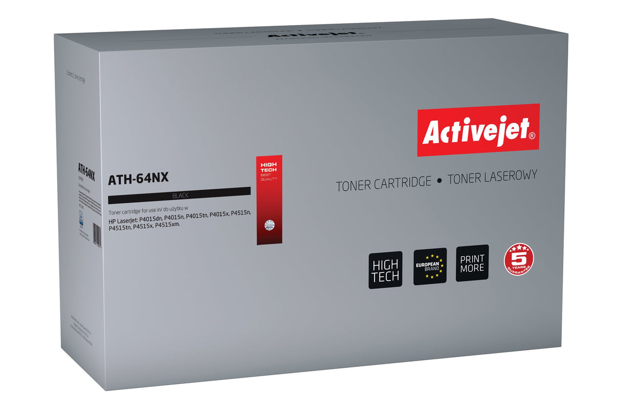 EAN 5901443019671 - Activejet ATH-64NX cartucho de tóner 1 pieza(s) Compatible imagen 1