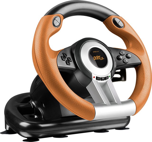 EAN 4027301987638 - SPEEDLINK DRIFT O.Z. Negro, Gris, Naranja USB Volante + Pedales Analógico/Digital PC imagen 1
