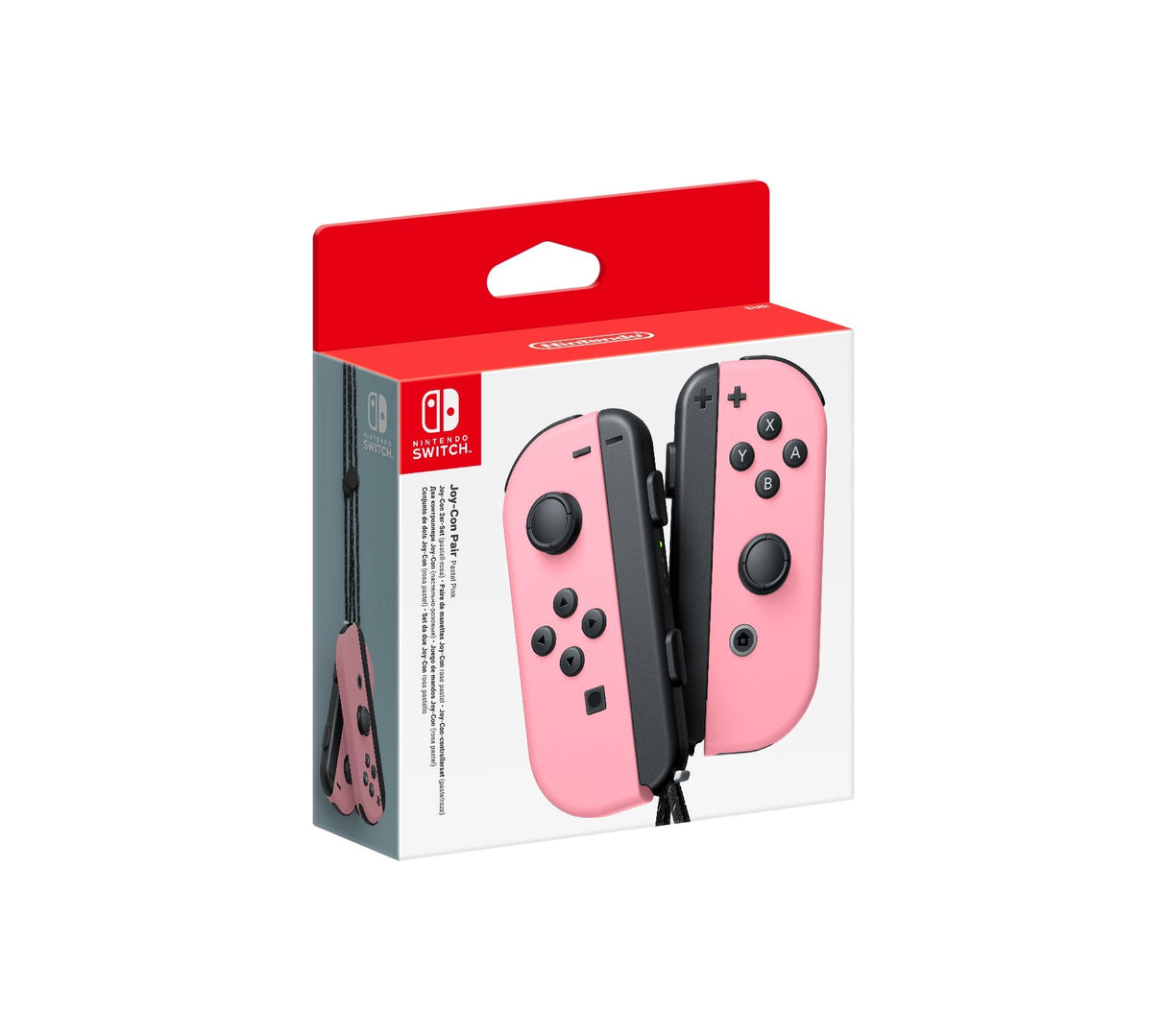 Nintendo Joy-Con Set De 2, Control De Movimiento Rosa Claro 10013375
