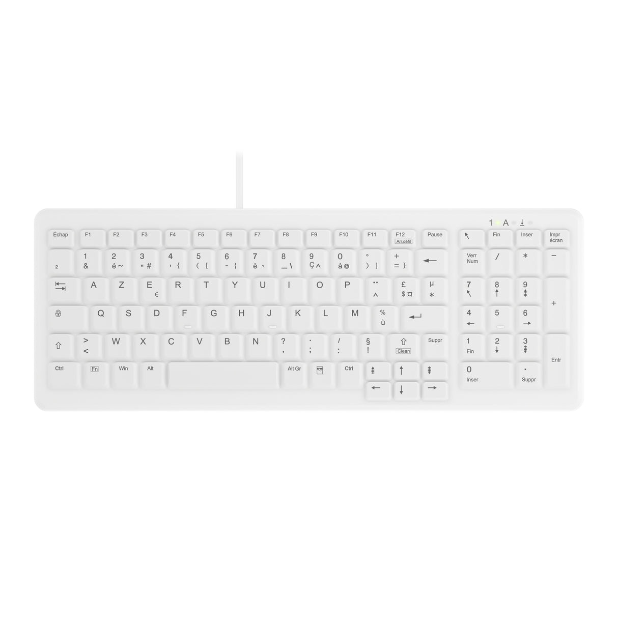 EAN 7061118207135 - Contour Design Active Key AK-C7000 teclado Médico USB AZERTY Francés Blanco imagen 2