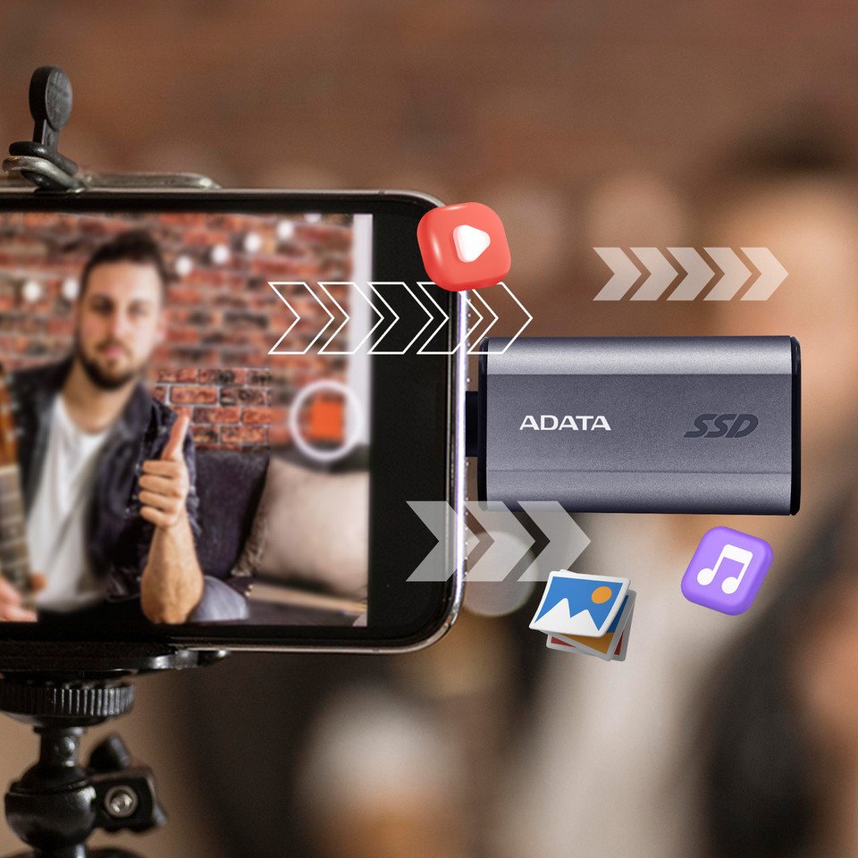 EAN 4711085948311 - ADATA SC750 2 TB USB Tipo C 3.2 Gen 2 (3.1 Gen 2) Gris imagen 7