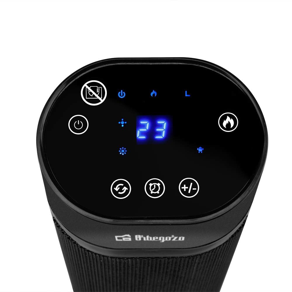 Calefactor Orbegozo Cr 5039 2000w Termostato Regulable