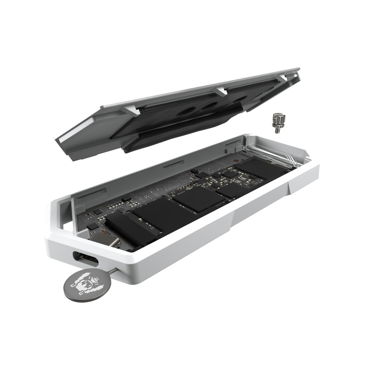 EAN 4711636179348 - ASUS ROG Strix Arion Hatsune Miku Edition Caja externa para unidad de estado sólido (SSD) Blanco M.2 imagen 9