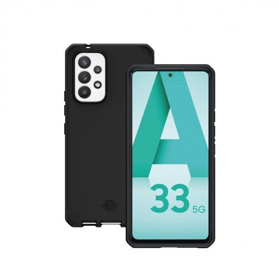 Funda Mobilis Spectrum Sólido Negro Mate - Galaxy A33 5g