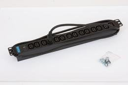 Triton Rab-Pd-X09-A1 Toma Múltiple 19" 1u 14x C13, Con Lámpara De Control, 10a