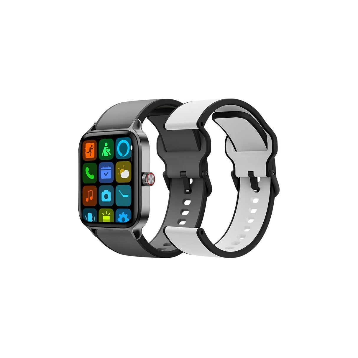 Smartwatch Spc Smartee Duo Pro 9653n Notificaciones Frecuencia Cardíaca Negro Incluye Correa Extra