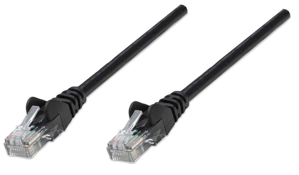 EAN 0766623320771 - Intellinet 320771 cable de red Negro 5 m U/UTP (UTP) imagen 1