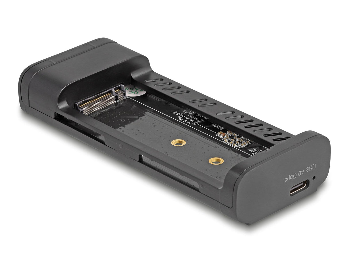 EAN 4043619420292 - DeLOCK 42029 caja para disco duro externo Caja externa para unidad de estado sólido (SSD) Negro, Gris imagen 3