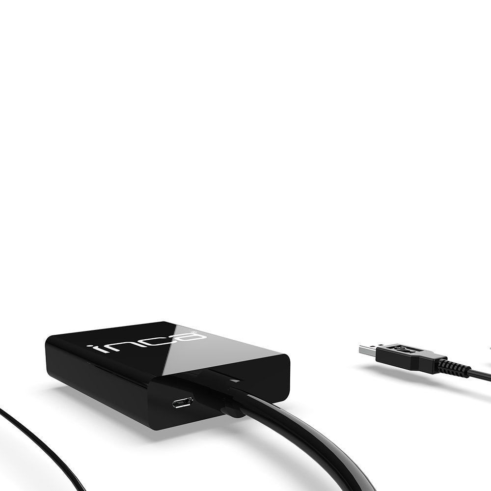 Inca Adaptador Ivth-02 Vga + Usb-A + Audio > Hdmi 0.2m Retail