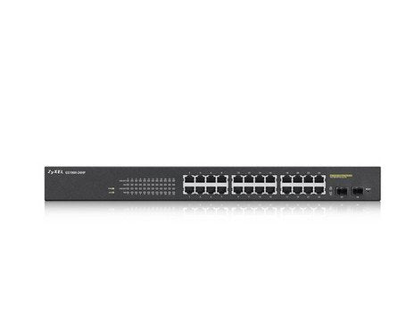 EAN 4718937609505 - Zyxel GS1900-24HP Gestionado Gigabit Ethernet (10/100/1000) 1U Negro imagen 2