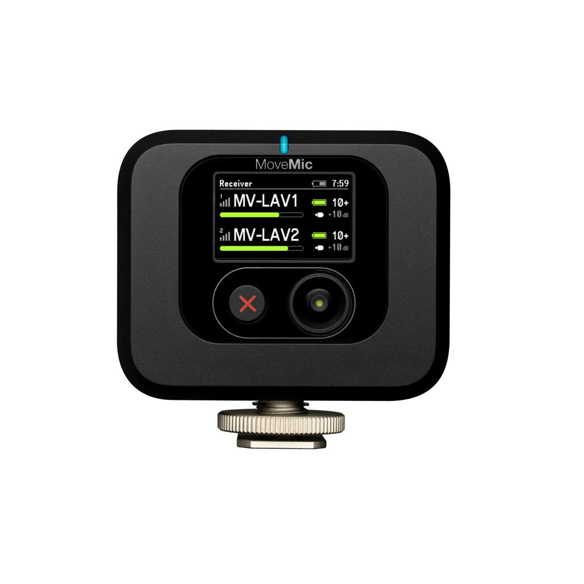 Shure Mv-R-Z6 Receptor Para Micrófono Inalámbrico Soporte Para Cámara