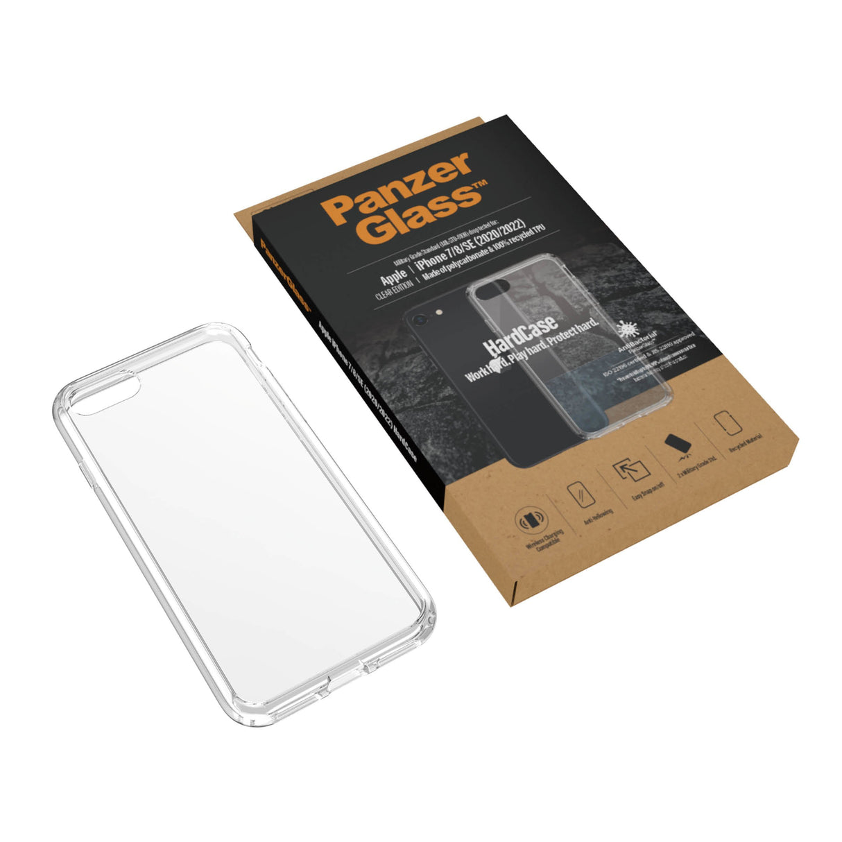Panzerglass Hardcase Para Apple Iphone 7/8/Se (2020)/4.7" (2022) Ab