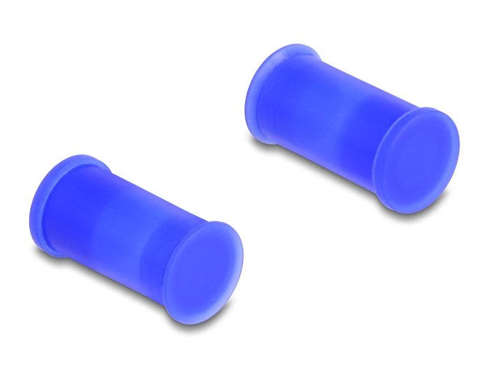 Delock Dl4 Maubschutz (Vpe 10) Para Mecker Und Hchse Silikon 2-Teilig Azul