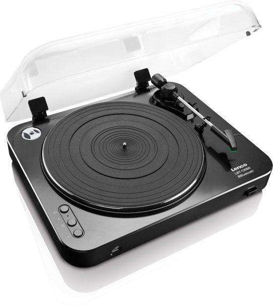 EAN 8711902039822 - Lenco LBT-120BK tocadisco Tocadiscos de tracción por correa Negro Semiautomático imagen 5