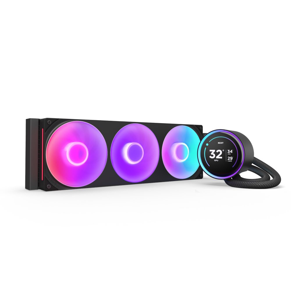 EAN 5056547204185 - NZXT Kraken Elite 360 RGB Procesador Sistema de refrigeración líquida todo en uno 12 cm Negro 1 pieza(s) imagen 16