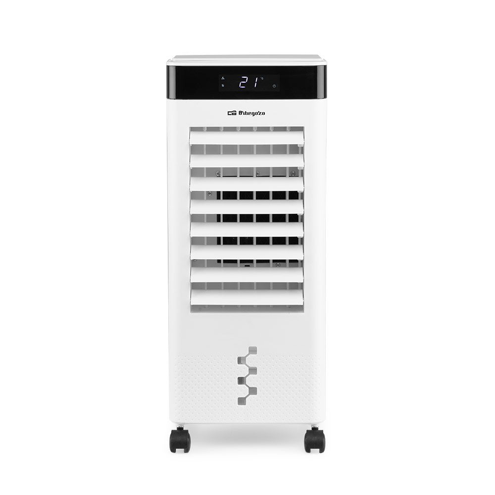 Orbegozo Air 37 Climatizador 3 En 1 Purifica, Humidifica Y Refresca - Potencia 65w - Display Digital - Temporizador 12h