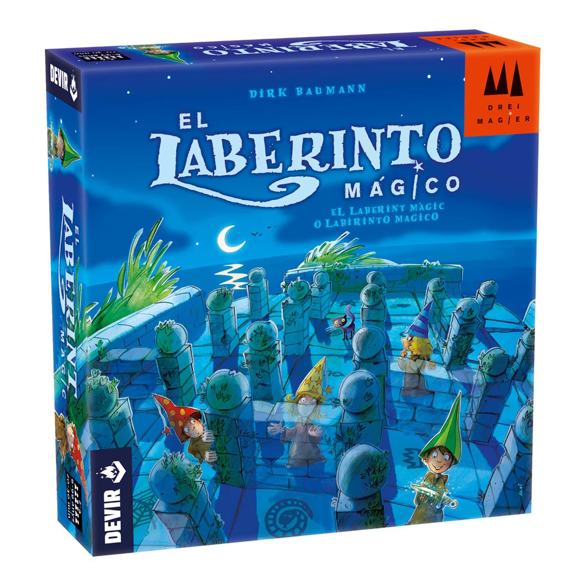 Juego De Mesa Devir Laberinto Mgico Pegi 6