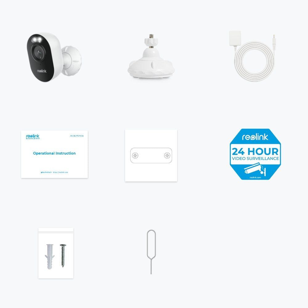 Reolink Lumus Series E430, Cámara De Vigilancia Blanca 6975253983773.0