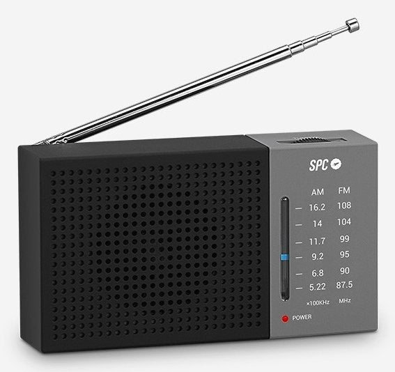 Radio Portátil Spc Jetty Lite Negra