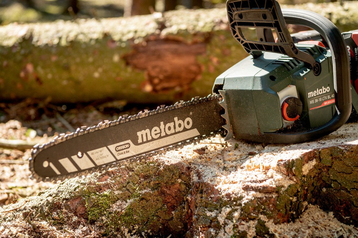 Motosierra De Batería Metabo Ms 36-18 Ltx Bl 40