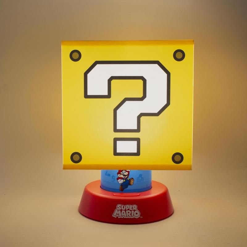 Lampara Paladone Super Mario Icon Caja Sorpresa