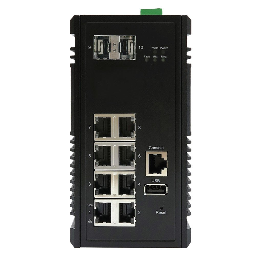 Edimax Switch Indumrial 8-Port Gigabit Web Managed 2xsfp