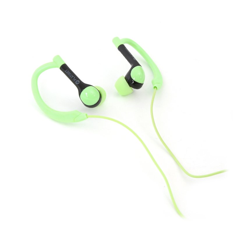 EAN 5907595429405 - Platinet PM1072 Auriculares Alámbrico gancho de oreja Deportes Verde imagen 1