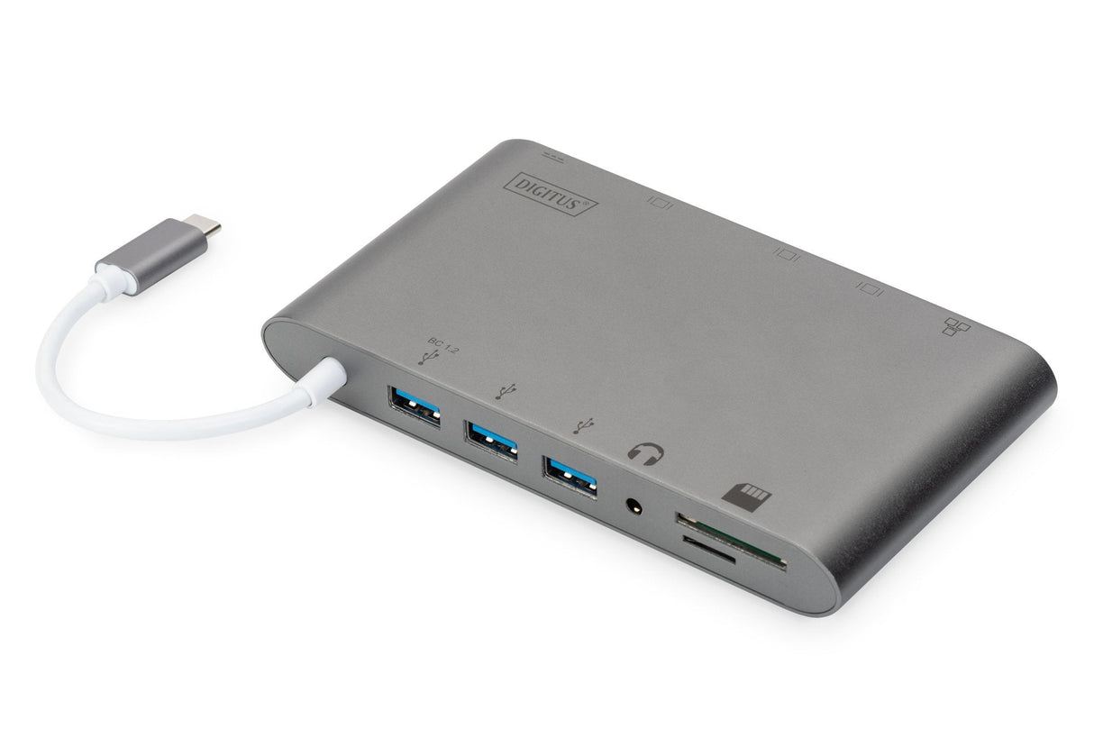 EAN 4016032456650 - Digitus DA-70875 base para portátil y replicador de puertos Alámbrico USB 3.2 Gen 1 (3.1 Gen 1) Type-C Gr imagen 8