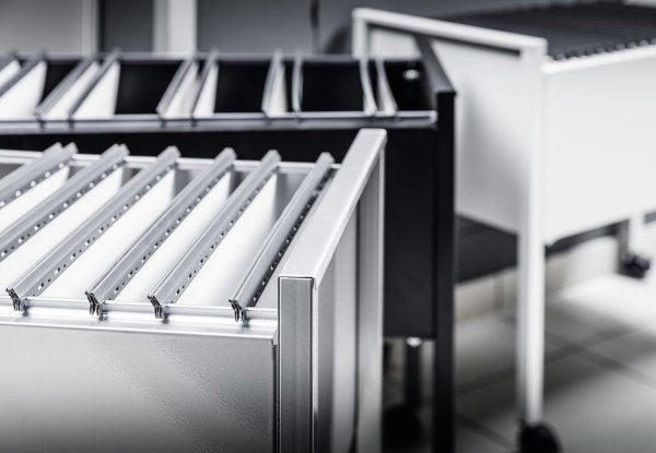 Durable Carrito Para Carpetas Colgantes Economy 80 A4 Negro