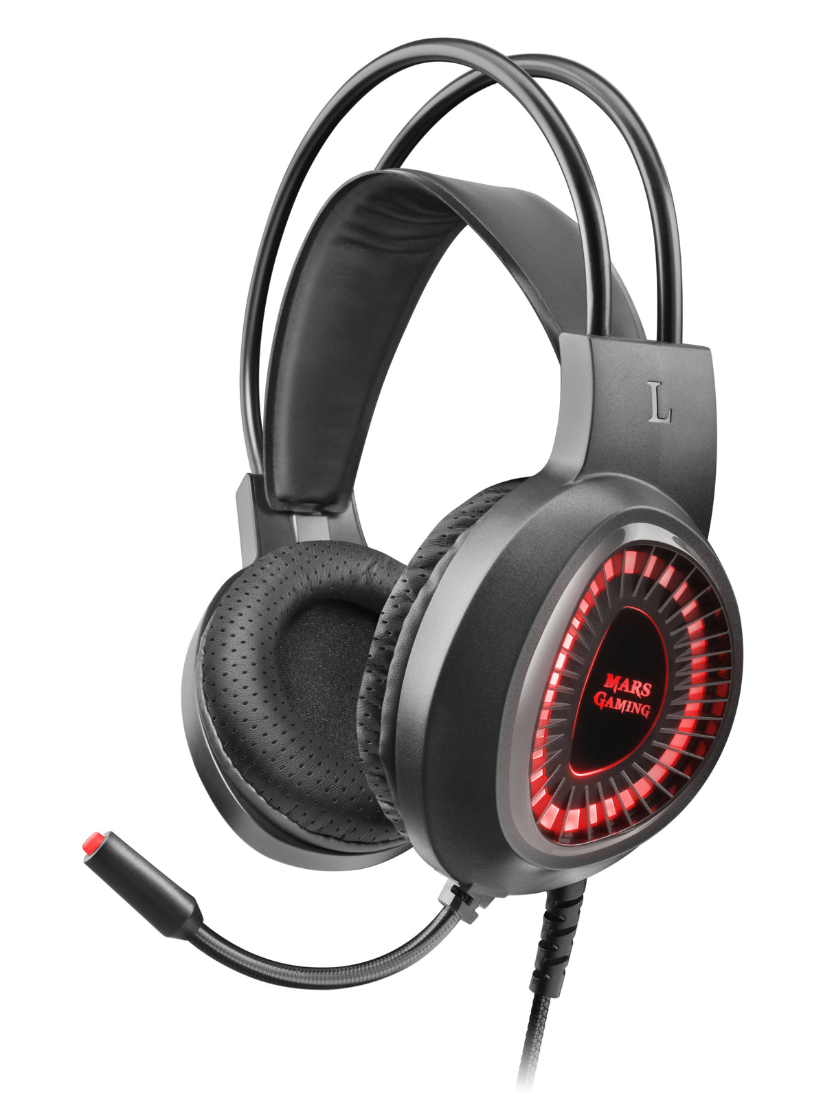 Mars Gaming Mcprgb2 Combo Gaming - Teclado Rgb Rainbow - Raton 4000dpi Rgb Flow - Auriculares Rgb Flow - Alfombrilla