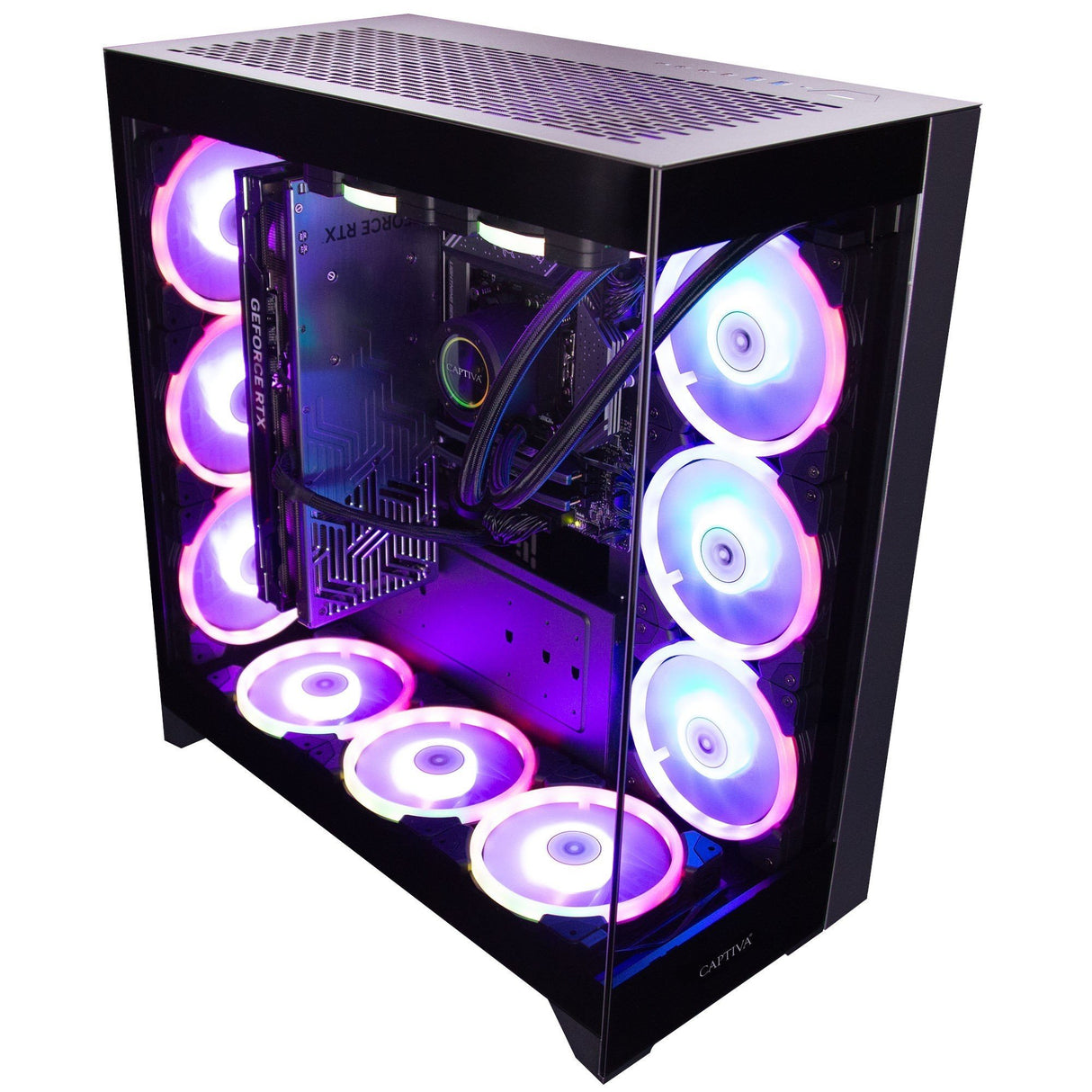 EAN 4046373902844 - CAPTIVA PC Ultimate Gaming R90-284 (Ryzen 9 9900X3D/RTX5090 32GB GDDR7/SSD 2TB+2TB/128GB/WLAN/Windows 11 imagen 6