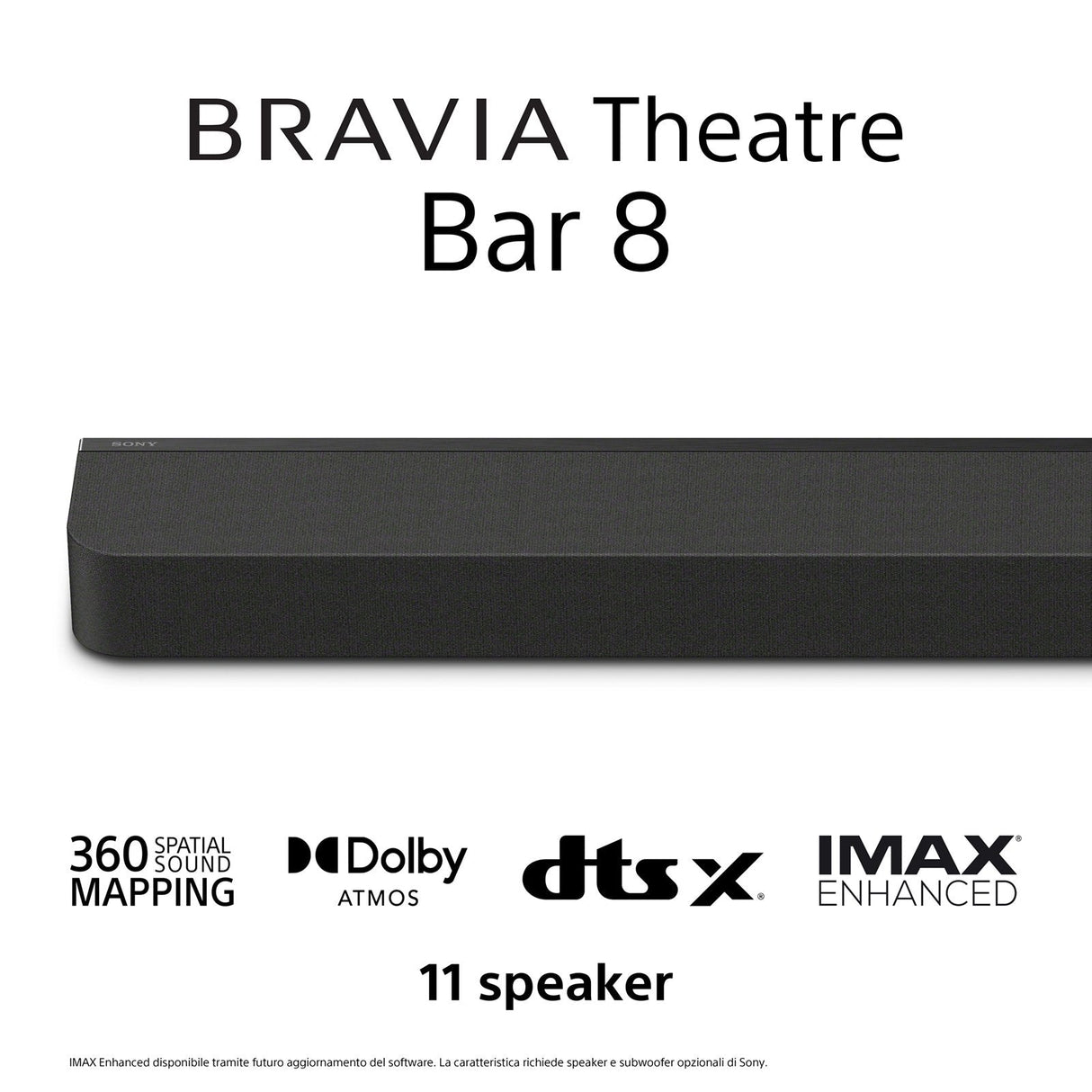 Sony Ht-A8000 Bravia Theatre Bar 8 Black Barra De Sonido 60w 5.0.2ch
