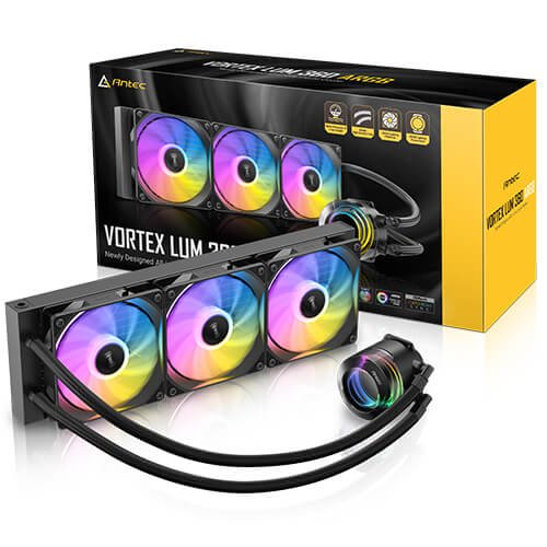 EAN 761345400558 - Antec Vortex Lum 360 ARGB Procesador Kit de refrigeración líquida 12 cm Negro imagen 3