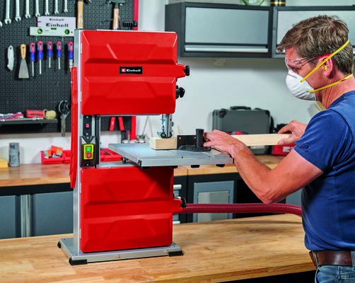 Sierra De Cinta Einhell Tc-Sb 245 L Roja, 400 Vatios